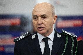 Gerald Darmanin visits La Sante Prison - Paris