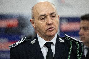 Gerald Darmanin visits La Sante Prison - Paris