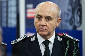 Gerald Darmanin visits La Sante Prison - Paris