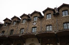 Gerald Darmanin visits La Sante Prison - Paris