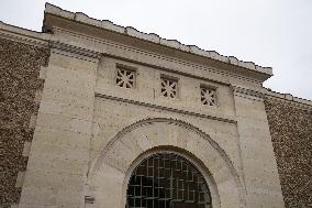 Gerald Darmanin visits La Sante Prison - Paris