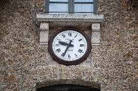 Gerald Darmanin visits La Sante Prison - Paris