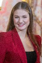 Spanish Royals At Royal Reception - Madrid