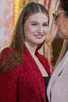Spanish Royals At Royal Reception - Madrid