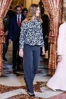 Spanish Royal Family At Golden Fleece Award Ceremony - Madrid