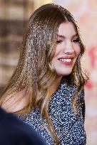 Spanish Royal Family At Golden Fleece Award Ceremony - Madrid