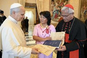 Pope Leo XIV Private Audience - Vatican