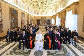 Pope Leo XIV Private Audience - Vatican