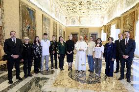 Pope Leo XIV Receives Ukrainian Children Who Returned From Russia - Vatican