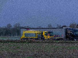 Early Snowfall in Normandy