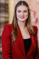 Spanish Royal Family At Golden Fleece Award Ceremony - Madrid