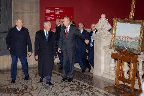 NO TABLOIDS - Prince Albert and Portuguese President at Oceanographic Museum - Monaco