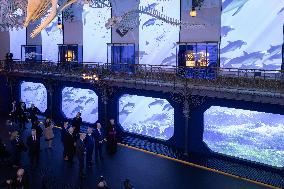 NO TABLOIDS - Prince Albert and Portuguese President at Oceanographic Museum - Monaco