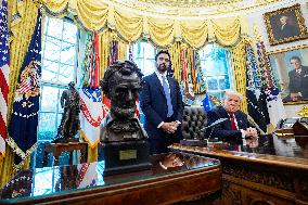 US President Donald Trump Meets NYC Mayor Elect Zohran Mamdani - Washington