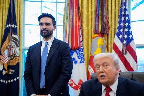 US President Donald Trump Meets NYC Mayor Elect Zohran Mamdani - Washington