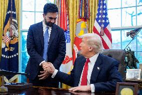 US President Donald Trump Meets NYC Mayor Elect Zohran Mamdani - Washington