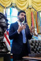 US President Donald Trump Meets NYC Mayor Elect Zohran Mamdani - Washington