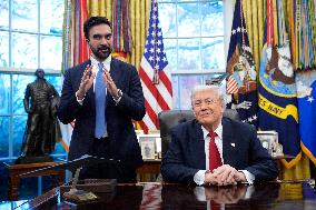 Trump Meets with Zohran Mamdani - Washington