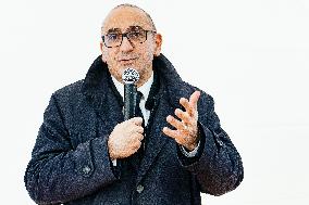 Minister Laurent Nunez Visits Future Gendarmerie Brigade - Balma