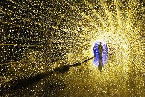 THAILAND-RATCHABURI-NASATTA LIGHT FESTIVA