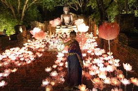 THAILAND-RATCHABURI-NASATTA LIGHT FESTIVA
