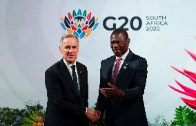 PM Mark Carney At G20 Summit - South Africa