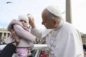 Pope Leo XIV At Audience of Jubilee of Choirs and Choral Society - Vatican