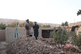 Aftermath Of Earthquake - Afghanistan