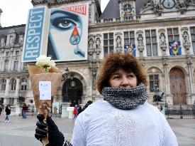 Tribute to Mehdi Kessaci - Paris