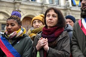 Tribute to Mehdi Kessaci - Paris