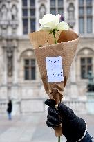 Tribute to Mehdi Kessaci - Paris