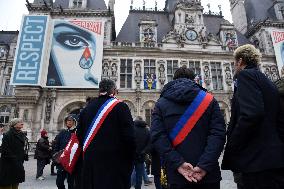 Tribute to Mehdi Kessaci - Paris