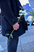 Tribute to Mehdi Kessaci - Paris