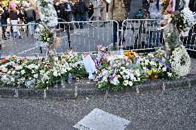 Tribute to Mehdi Kessaci - Marseille