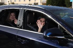 Spanish Royals Reunion at El Pardo Palace - Madrid