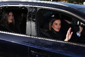 Spanish Royals Reunion at El Pardo Palace - Madrid