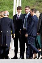 Spanish Royals Reunion at El Pardo Palace - Madrid