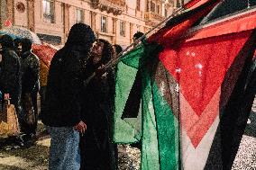 March Against Multinationals And Companies Present At EUROCHOCOLAT - Italy