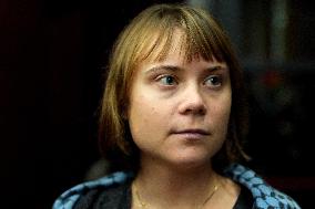 Greta Thunberg Attends Palestine Meeting At University Despite Ban - Italy