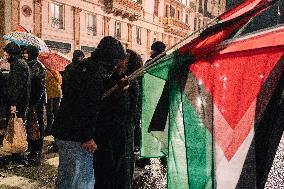 March Against Multinationals And Companies Present At EUROCHOCOLAT - Italy