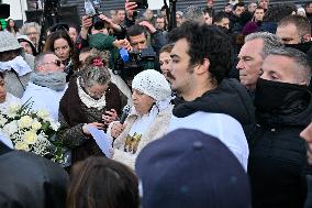 Tribute to Mehdi Kessaci - Marseille