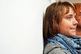 Greta Thunberg Attends Palestine Meeting At University Despite Ban - Italy