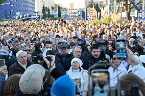Tribute to Mehdi Kessaci - Marseille
