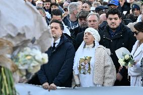 Tribute to Mehdi Kessaci - Marseille