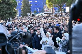 Tribute to Mehdi Kessaci - Marseille