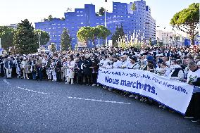 Tribute to Mehdi Kessaci - Marseille