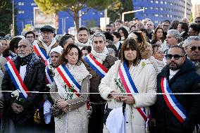 Tribute to Mehdi Kessaci - Marseille