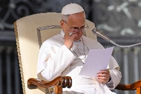 Pope Leo XIV At Weekly General Audience - Vatican