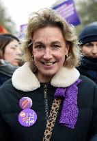 Demonstration On International Day for the Elimination of Violence Against Women - Paris