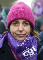 Demonstration On International Day for the Elimination of Violence Against Women - Paris